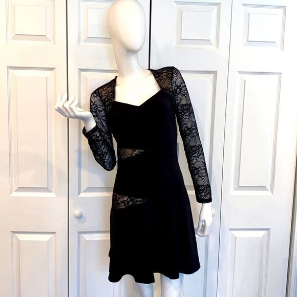 New ALI & JAY LOS ANGELES BLACK DRESS - Picture 1 of 8